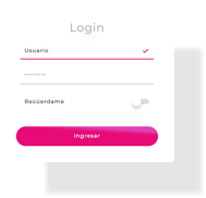 área de usuarios web